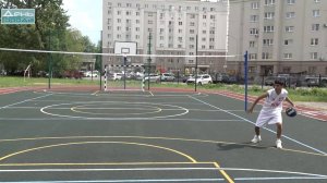 Многофункциональные спортивные площадки в Московском районе