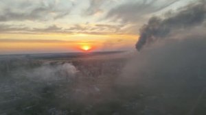 Горящий Красноармейск. Бои за город уже начались. Освобождение Красноармейска и его агломерации ...