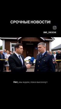 Ждём пока высохнут полы