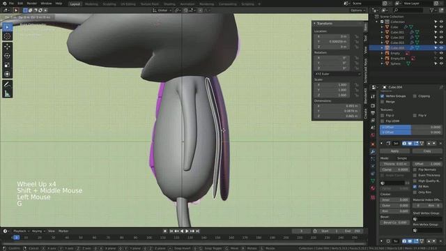 Modeling The Joey Character From Oggy And The Cockroaches Show - Zerina Cmajcanin - Skillshare_7
