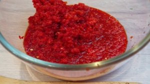 Аджика из болгарского перца без помидоров