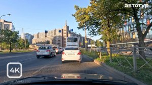 На автомобиле. Выборгская сторона. Санкт-Петербург