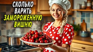 Сколько варить замороженную вишню