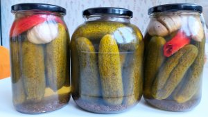 Маринованные огурцы "нежнятинка" сохраняют вкус свежих огурцов