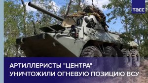Артиллеристы "Центра" уничтожили огневую позицию ВСУ