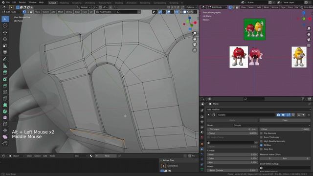 10 - Modeling The M Letter And Adding The Final Render Settings