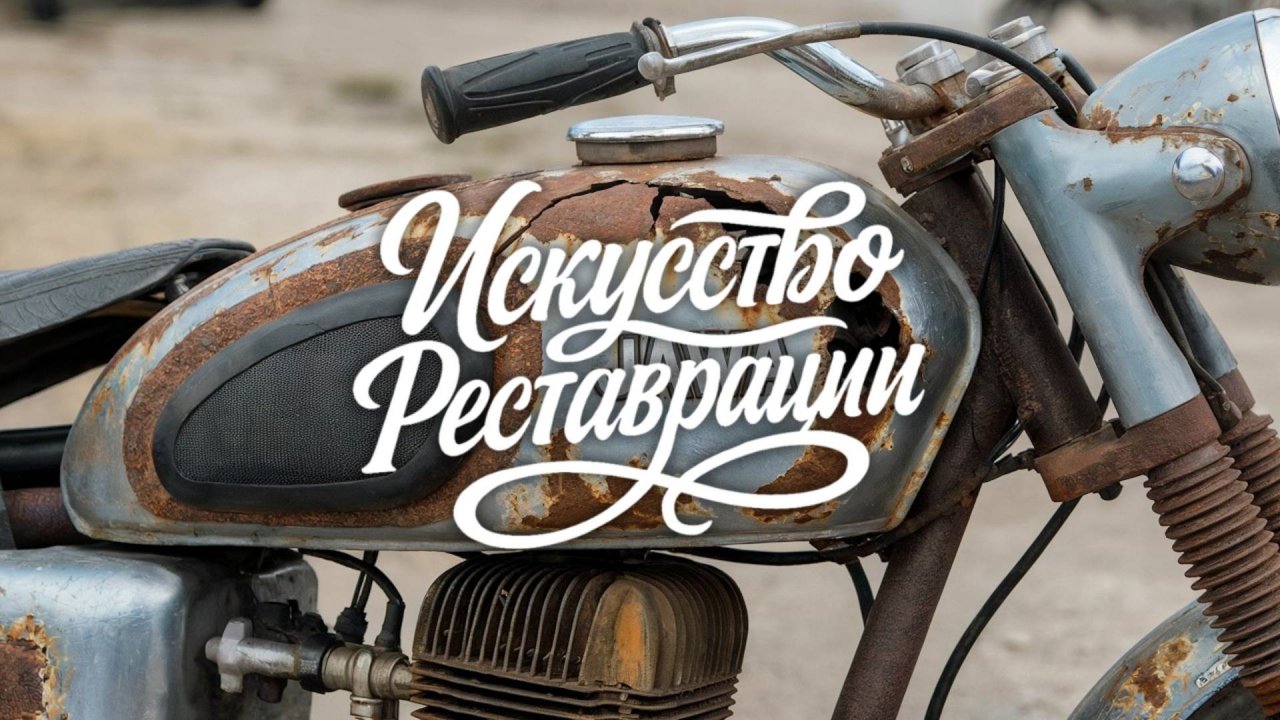 Полная Реставрация Ржавого Мотоцикла JAWA
