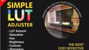Asset Unity - Simple LUT Adjuster