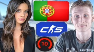 МАША ИЗ ПОРТУГАЛИИ С 10 ЛВЛ-ОМ ФЕЙСИТА В КС 2 | CS 2