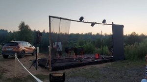 Фрагмент спектакля "Человеческий голос"