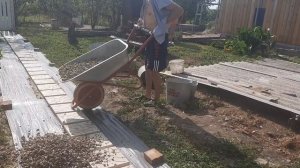 43. На Кубани голодным не останешься. Делаем тропинку.