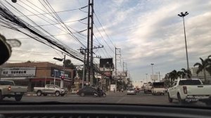 по улицам паттайи. сухумвит - тепразит. вечереет. พัทยา pattaya เทพประสิทธิ์ trep prasit вечер-еет