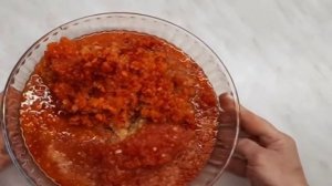 Аджика деревенская (соус к мясу)