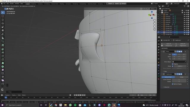6 Making pockets, teeth and tong