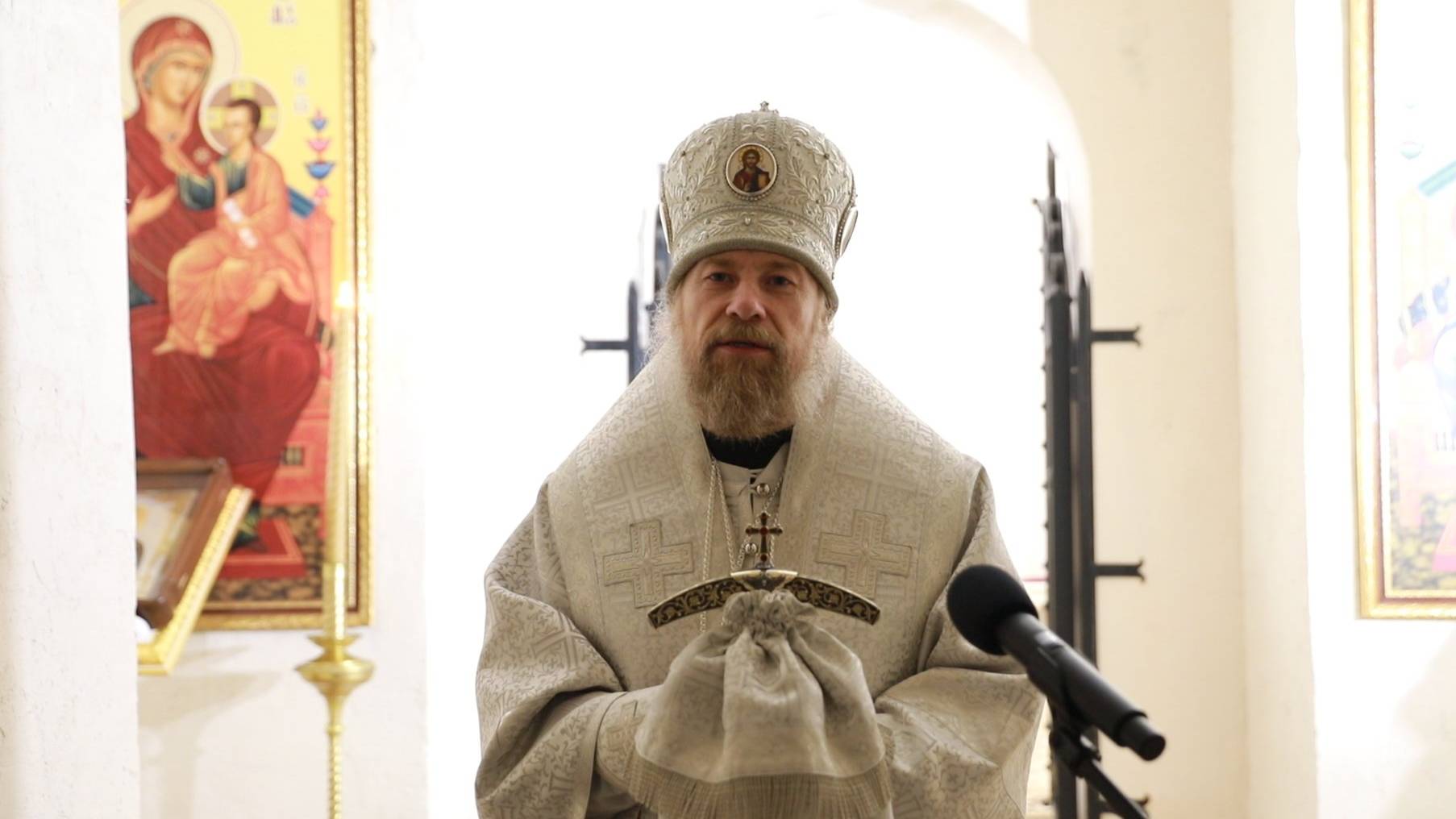 Проповедь митрополита Леонтия в Свято-Успенском Дивногорском монастыре смотреть онлайн