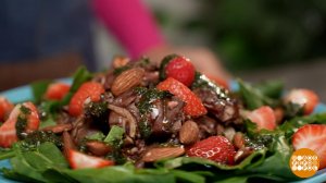 Куриная печень на мангале от Марии Суровой. Доброе утро. Суббота. Фрагмент выпуска от 26.07.2025