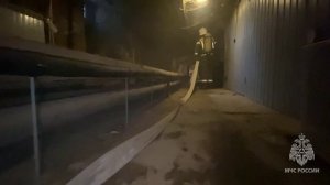 В здании Мариинского дворца прошли плановые пожарно-тактические учения