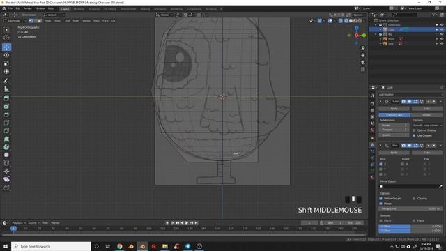 5 - Modeling Your Character Part 1