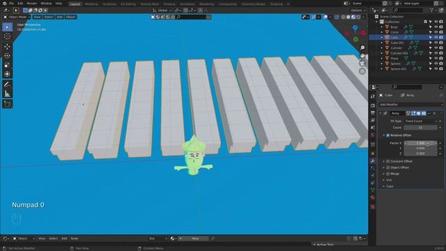 How To Create Pixar -Soul- Character In Blender - Zerina Bandzovic_8