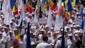 Сторонники оппозиции вышли на улицы Кишинева