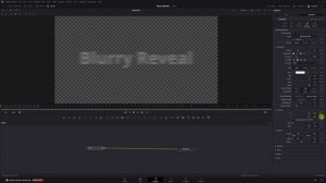 Easy Blur Text Reveal in DaVinci Resolve FREE (Text Motion Graphics Animation)