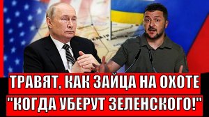 "Травят, как зайца на охоте"// Названы сроки «обнуления» Зеленского! Трамп идёт против Украины