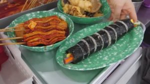 Острые гигантские рисовые лепешки Ттокпокки