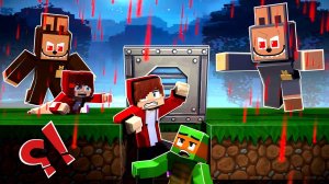 Бункер против КРОВАВОГО ДОЖДЯ в Майнкрафт | Minecraft мультфильм