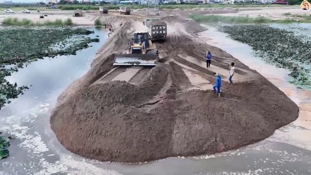 Строительство, засыпка, дорога , песок