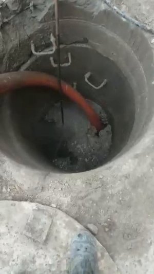 Откачка септика от ила