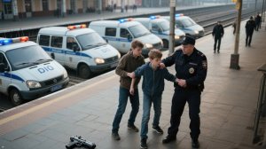 Два подростка из пневматики стреляли в сотрудника транспортной безопасности в Москве