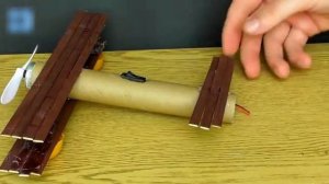 Как сделать Самолет с двигателем постоянного тока