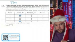 Ученику необходимо на опыте обнаружить зависимость объёма газа, находящегося в сосуде под - №21304