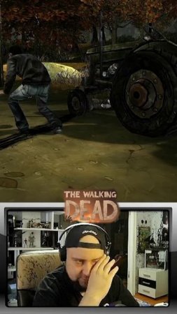 Он как твикс #игры #gaming #стрим #прохождение #thewalkingdead