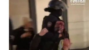 1.1разбитая в кровь евроморда