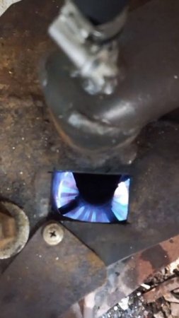 газифицировал мазутную печь