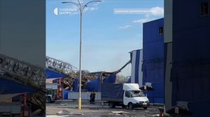 🔴Окраїна — ТЦ "Эпицентр" в Каменском после ночных ударов. Объект использовался для военных целей🔴