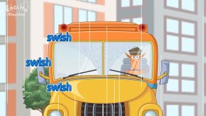 Theme 31: Transportation song: car/ bus/ taxi: The Wheels on the ...