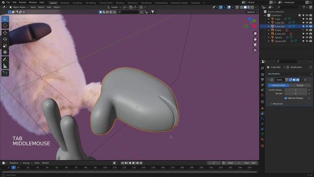 575761-04 - Modeling The Arms - Learn How To Create Stop Motion Character in Blender