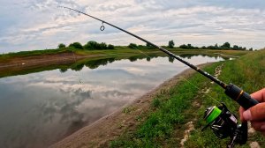 Рыбалка по-простому в деревне на ультралайт на реке