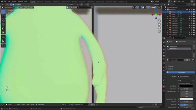 How To Create Pixar -Soul- Character In Blender - Zerina Bandzovic_9
