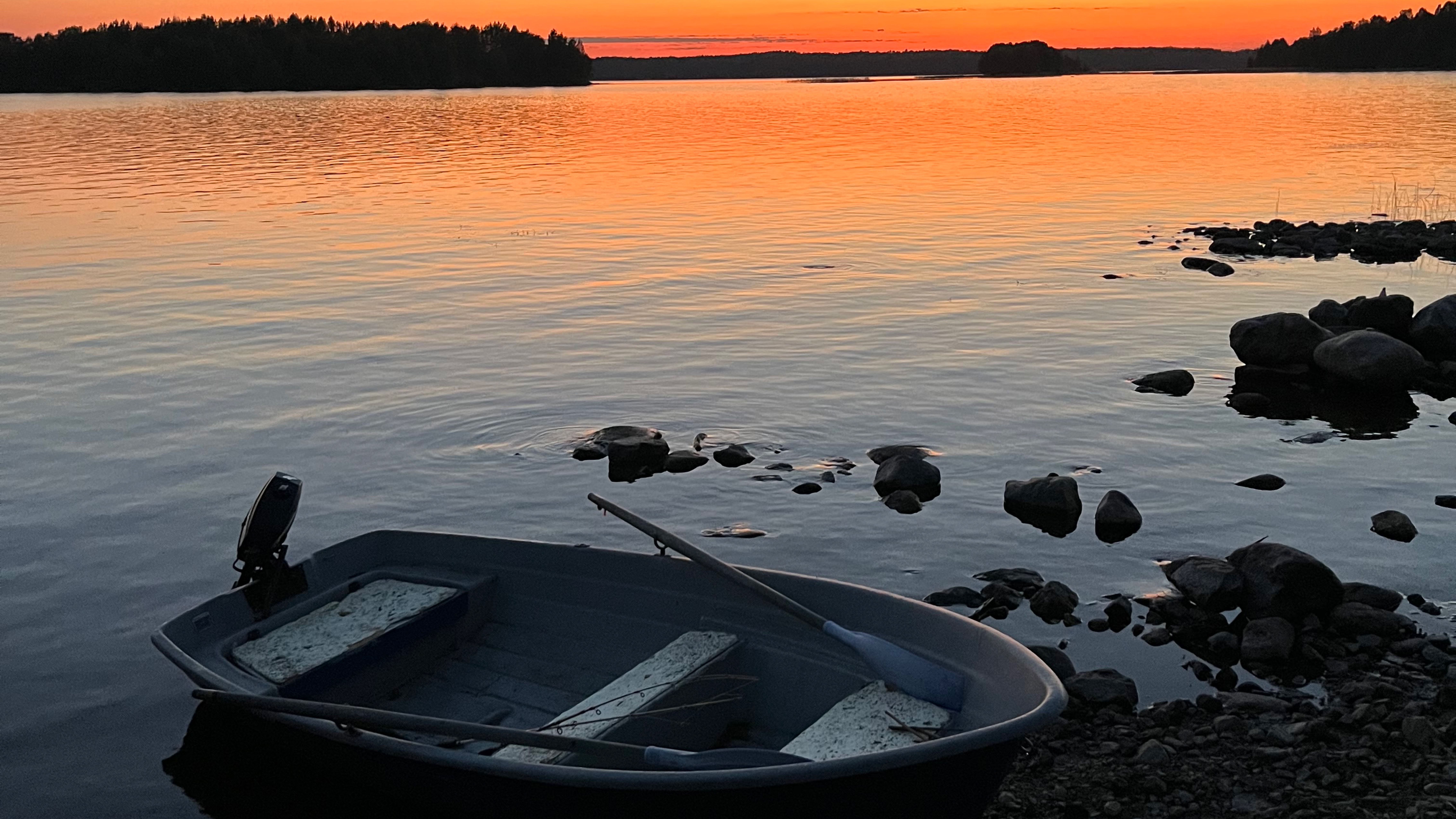 Карелия. Выходные в карельской деревне,  на природе. Июль, жара, закат, красота…