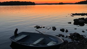 Карелия. Выходные в карельской деревне,  на природе. Июль, жара, закат, красота…