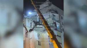 В Саратове после взрыва газа неизвестной остается судьба четырех человек