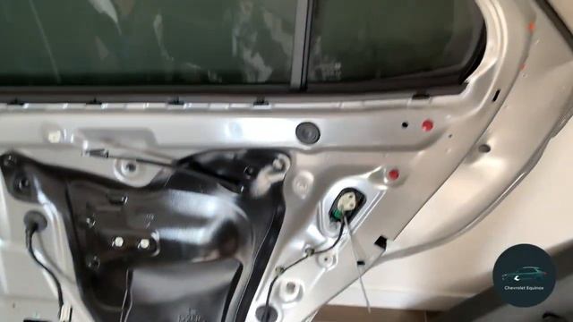 Полный разбор задней двери Chevrolet equinox