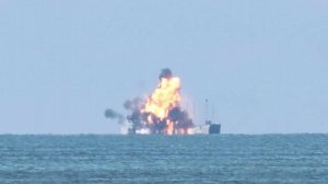 В самом разгаре масштабные учения ВМФ "Июльский шторм"