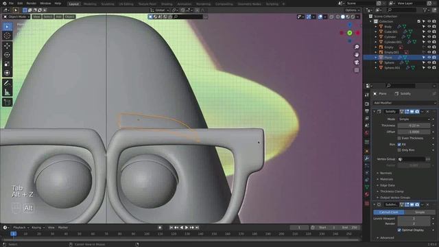 How To Create Pixar -Soul- Character In Blender - Zerina Bandzovic_6