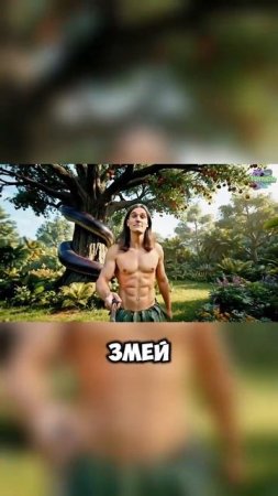 Адам и Ева В Эдемском Саду
