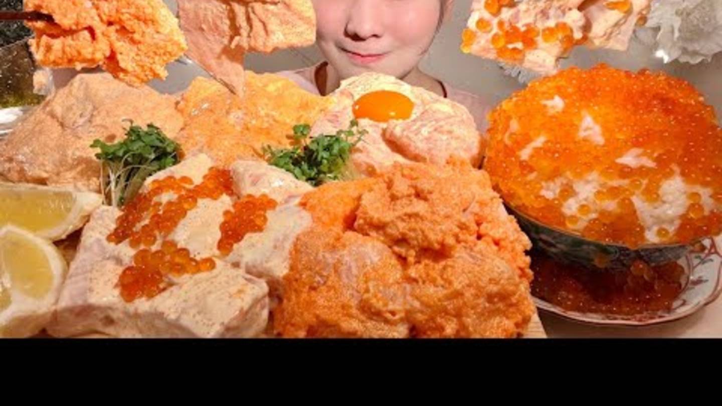 Лосось с майонезом. Асмр азиатский смотреть онлайн