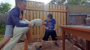 Очень смелый мальчик